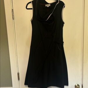 Aimee G Grub Chic Black Midi Dress by